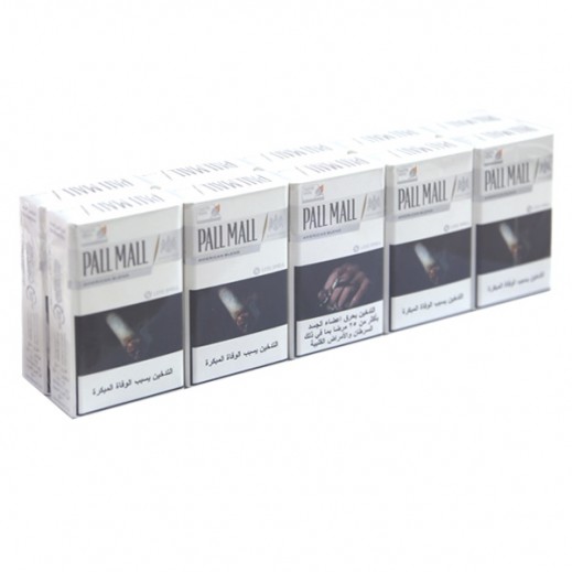 Pall Mall King Size White Cigarettes (Ctn) - delivered by Taw9eel Fast