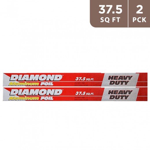 Diamond Aluminium Foil 37.5 ft (2 Pieces) - delivered by Taw9eel Fast