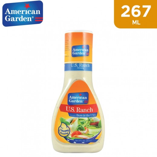 American Garden US Ranch Dressing 267 ml - delivered by Taw9eel Fast