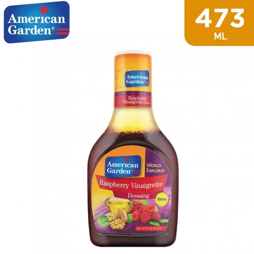 American Garden Gluten Free Raspberry Venaigrette Dressing 473 ml - delivered by Taw9eel Fast