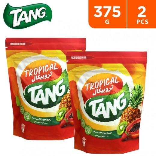 Tang Tropical Powder Mix Drink Pouch 2 x 375 g