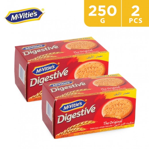 McVities Original Digestive Biscuit 2 x 250 g - delivered by Taw9eel Fast