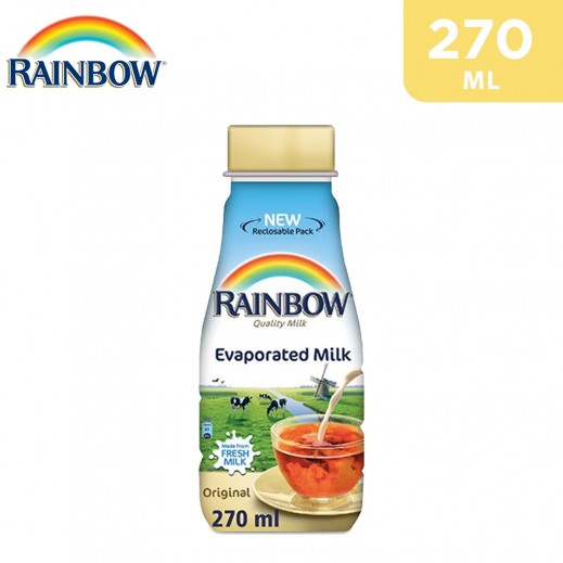 Rainbow Original Evaporated Milk 270 ml - delivered by Taw9eel Fast