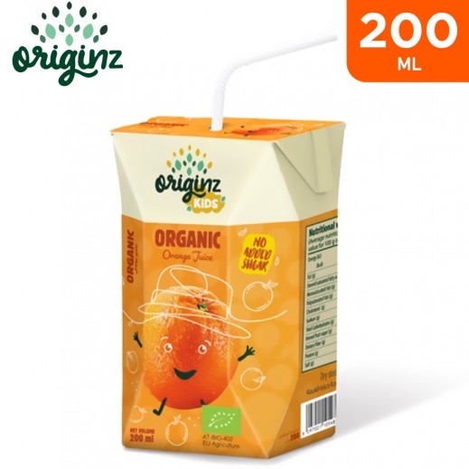 Originz Kids Organic Orange Juice 200 ml