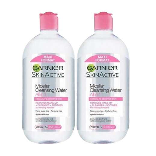 Garnier Micellar Cleansing Water 2 × 700 ml 