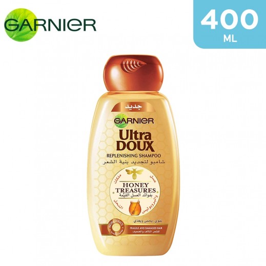 Garnier Ultra Doux Honey Treasures Shampoo 400 ml - delivered by Taw9eel Fast