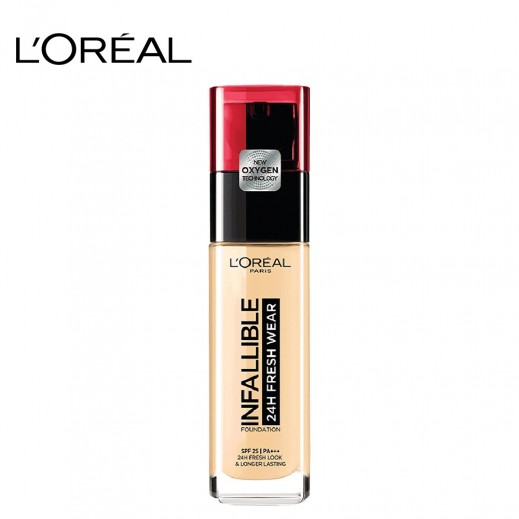 L'Oreal Infaillible 24h Fresh wear Foundation 125 Natural Rose