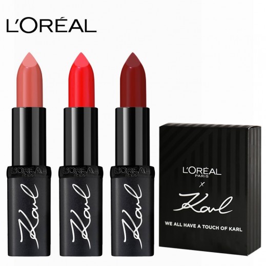 L'Oreal Karl Lagerfeld Lip Kit 1