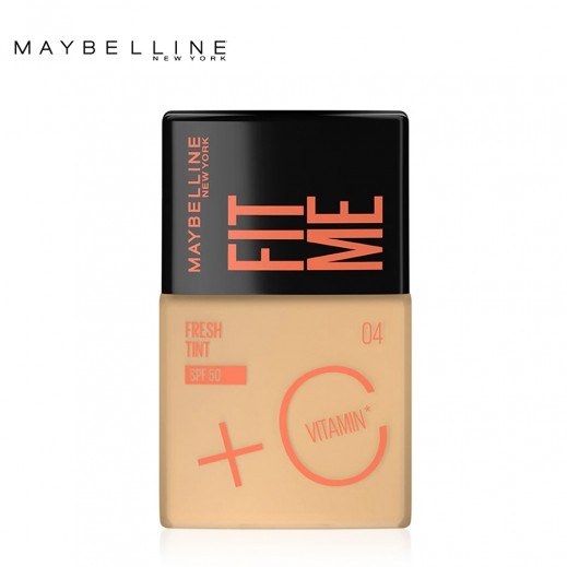 Maybelline Fit Me Foundation Fresh Tint SPF50 Vitamin C 04