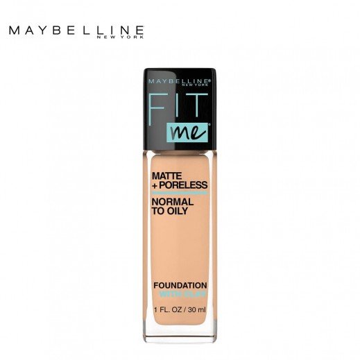 Maybelline Fit Me Matte Poreless Foundation 125 Nude Beige