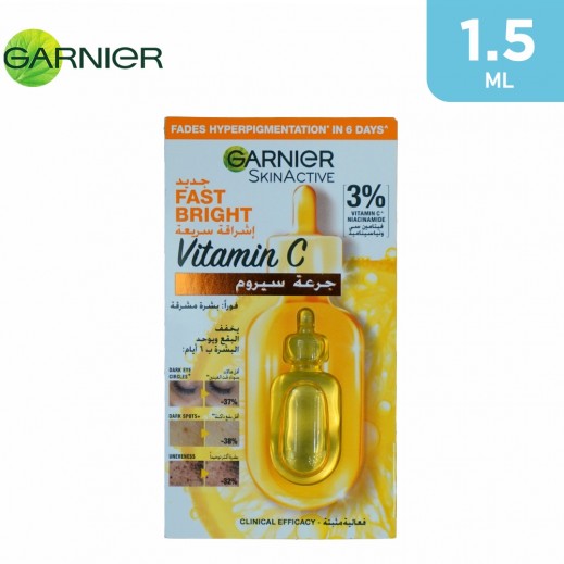 Garnier Fast Bright Complete Vitamin C serum Ampoule 1.5 ml
