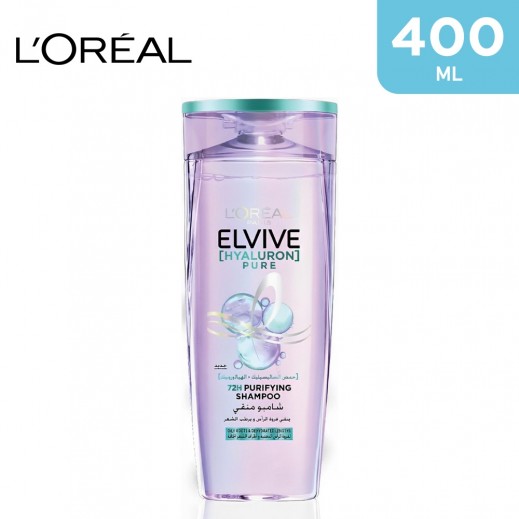 L'Oréal Elvive Hyaluron Pure Shampoo 400ml