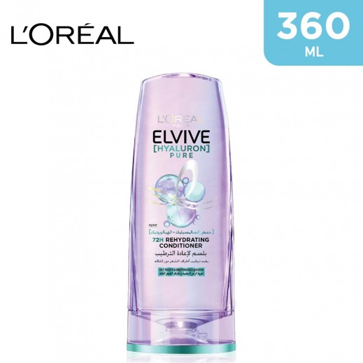 L'Oreal Elvive Hyaluron Pure Conditioner 360ml