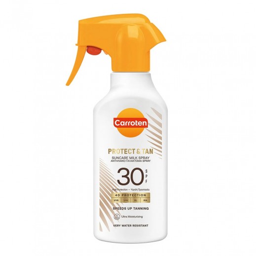 Carroten Tan & Protect Suncare Milk Spary SPF30 270 ml