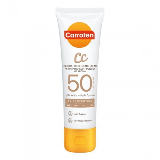 Carroten Cc Suncare Tinted Face Cream SPF50 50 ml