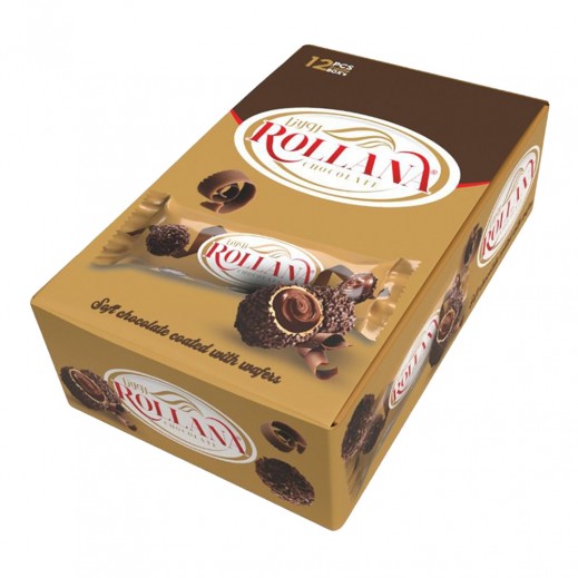 Rollana Chocolate Wafer Balls 12 x  30g
