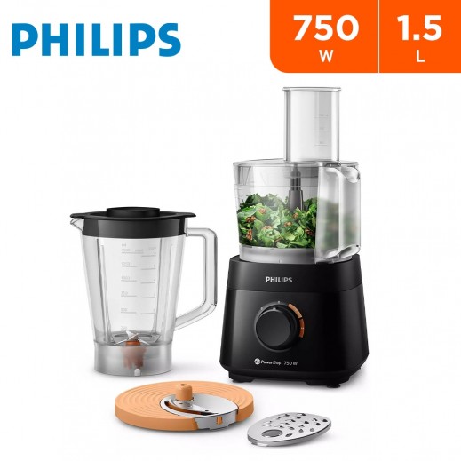 Philips 1.5L Viva Food Processor 750W - delivered by Taw9eel Fast