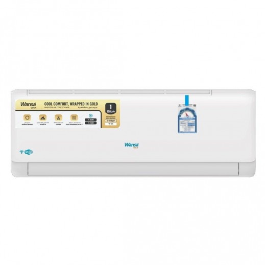 Wansa GOLD Inverter Split Air Conditioner 1 Ton 11600 BTU  - delivered by Xcite within 3 working days