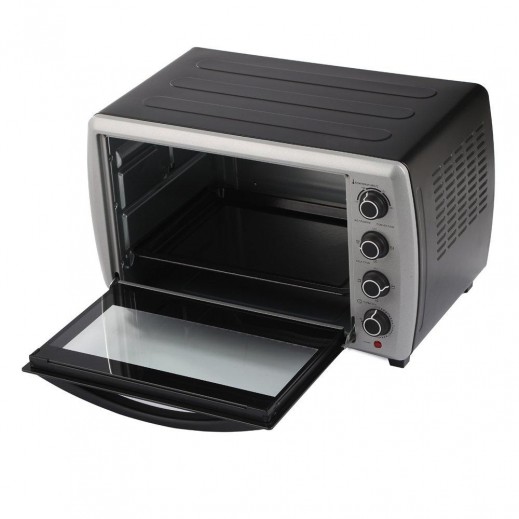 Buy Wansa 1800W 48L Electric Oven Silver توصيل
