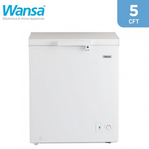 Buy Wansa 5 CFT Chest Freezer White delivered by Xcite within 3