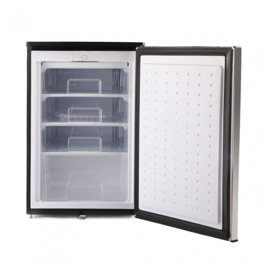 Buy Wansa 3.5 Cft Upright Freezer Stainless Steel delivered by