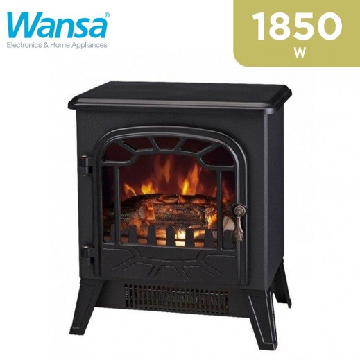 Wansa 1850W Fireplace Electric Heater-ND-186B