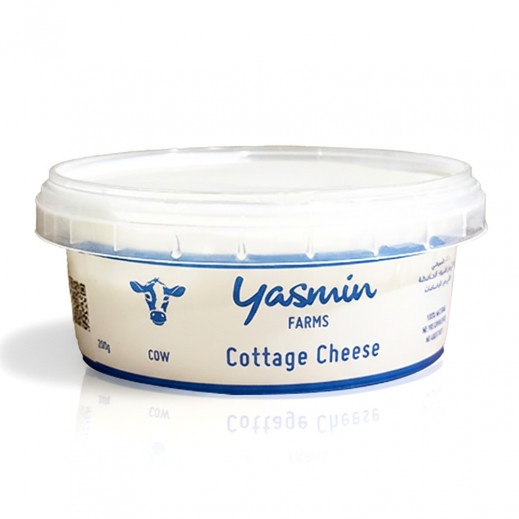 Yasmin Farms Cow Cottage Cheese 200 g - delivered by Taw9eel Fast