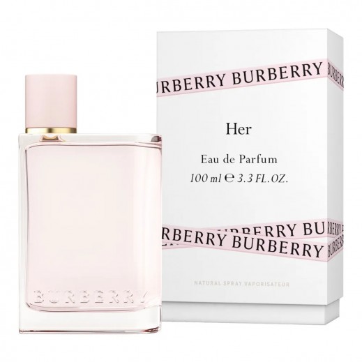 Burberry Her EDP For Women 100ml - delivered by Taw9eel within 24 hours 