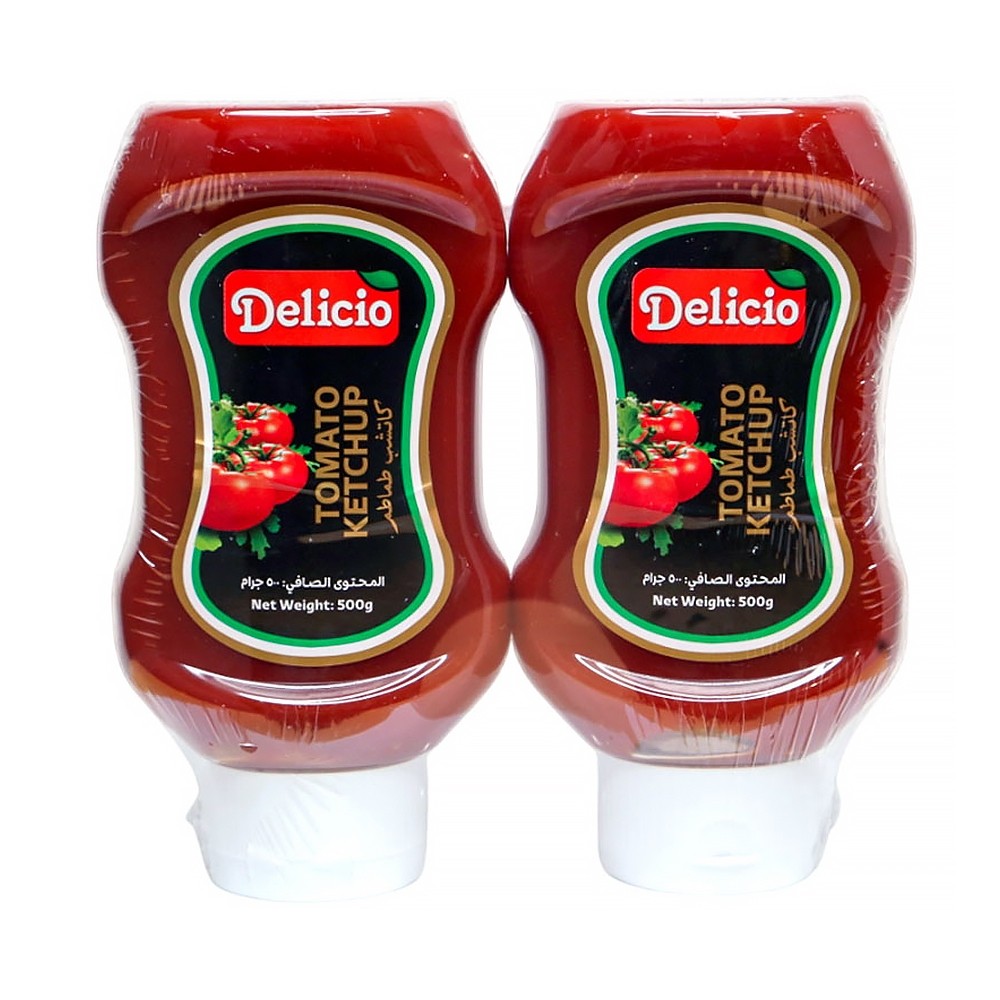 Delicio Tomato Ketchup 2 x 500g