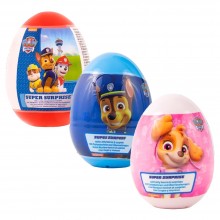 Paw Patrol Super Surprise Assorted-Color Chocolate Egg 10 g 1 Piece