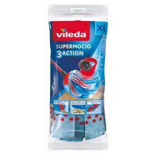 Vileda 3 Action Supermocio Floor Mop Refill 
