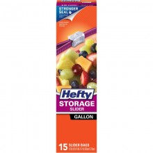 Hefty Storage Slider Bag 26.8 × 27.9 cm - 15 Bags