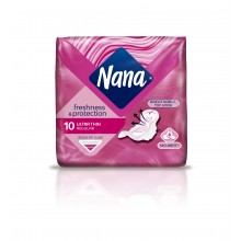 Nana Ultra Sanitary Pads Normal with Wings 10 Pads