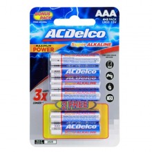AC Delco Alkaline AAA  Batteries 4+2 Free