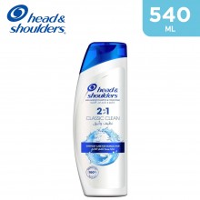 Head & Shoulders Shampoo 2 IN 1 Classic Care 540 ml