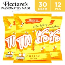 Hectare’s Gluten Free Twigs Flavored Corn Snacks Cheese 12 x 30 g