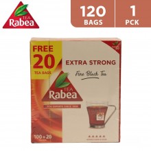 Rabea Extra Stong 100 + 20 Tea Bags