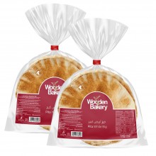 Wooden Bakery Pita White Big - 2 × 570 g
