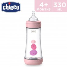 Chicco Perfect 5 Bottle 4+ Months Fast Flow 330 ml Girls