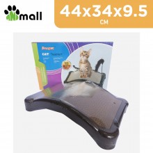 Dougez Corrugated Cat Toy With Feather 44 x 34 x 9.5 cm