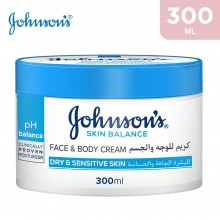 Johnson'S Skin Balance Face & Body Cream 300 ml