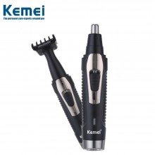 2in1 Rechargeable Nose & Beard Trimmer by Kemei