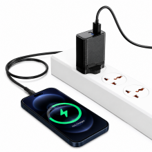 Lightning Travel Charger 2.4A By Moxom 