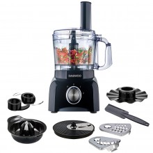 Daewoo Food Processor 1.2L Bowl Capacity 500W – Black