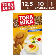 Tora Bika No Added Sugar Cappuccino Sachets 10 x 12.5 g