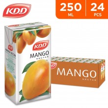 KDD Mango Nectar Juice Carton 24 x 250 ml