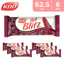 KDD Blitz Vanilla Ice Cream With Boysenberry 6 x 62.5 ml