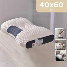 Knitted Cotton Orthopedic Pillow 60 x 40 cm