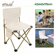 Kashta Outdoor Fodling Chair White 42 x 42 x 70 cm