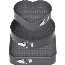 Set of 3 Springform Pans